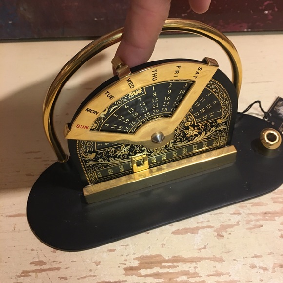 Damasquinado Toledo in Gold 24 Carat Made in Spain Calendar - Picture 14 of 15